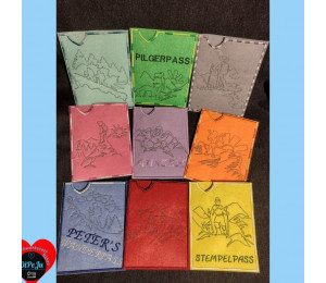 Stickserie - Hiking Wandern Line Art